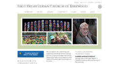 Desktop Screenshot of kirkwoodpres.org