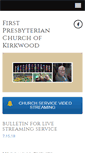 Mobile Screenshot of kirkwoodpres.org